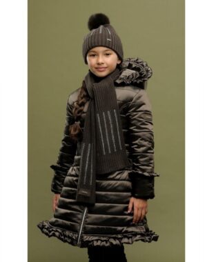 Le Chic winterjas C207-5212-090 groen - Afbeelding 2