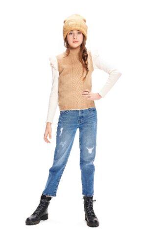 Retour meisjes spencer Emmy beige - Afbeelding 2