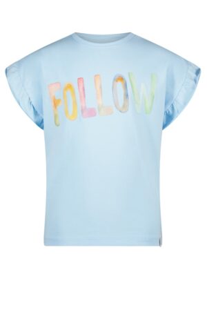 Nono meisjes t-shirt N302-5402-139 blauw