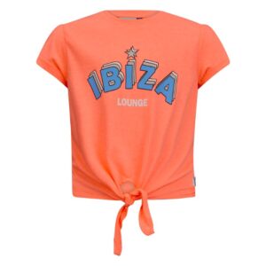 Retour meisjes t-shirt Idorra neon coral