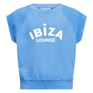 Retour meisjes top Sheryll blauw