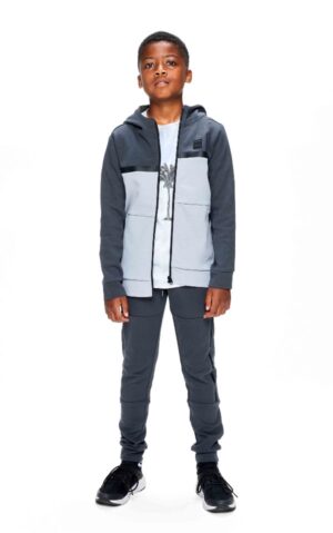 Retour jongens sweatvest Otis grijs - Afbeelding 2
