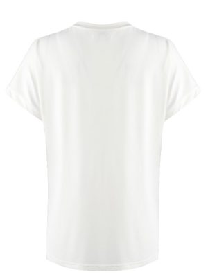 C&S dames t-shirt Iske off-white 24VQH08-011