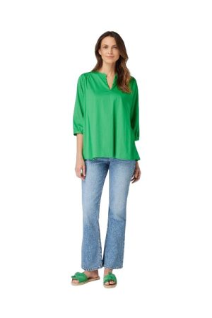 Milano Italy dames blouse groen - Afbeelding 2