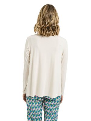 Milano Italy dames longsleeve off-white