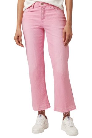 Milano Italy dames flared jeans roze