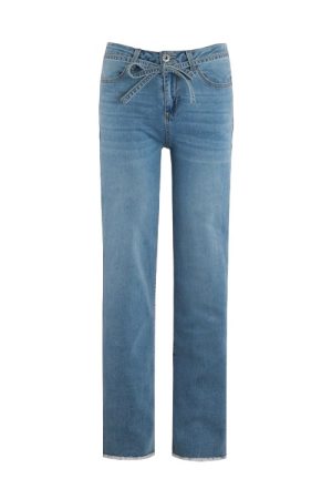 C&S dames jeans Almira blauw - Afbeelding 2
