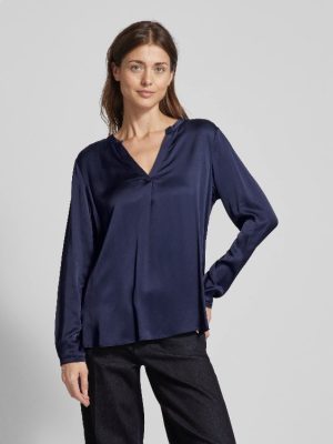 Milano Italy dames blouse 43-6976-3061 blauw - Afbeelding 2