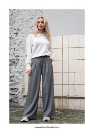 Mila Sarvé broek Navarro grijs