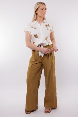 C&S dames blouse Portofino off-white