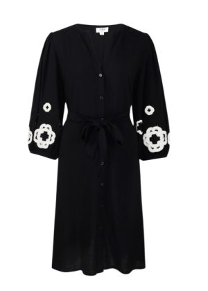 C&S dames jurk Lissabon zwart