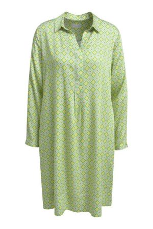 Milano Italy dames jurk kiwi print