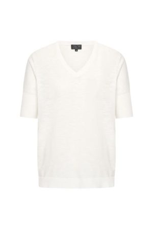 Zilch dames top wijd off-white