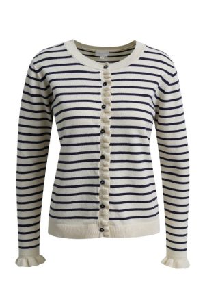 Milano Italy vest blauw streep